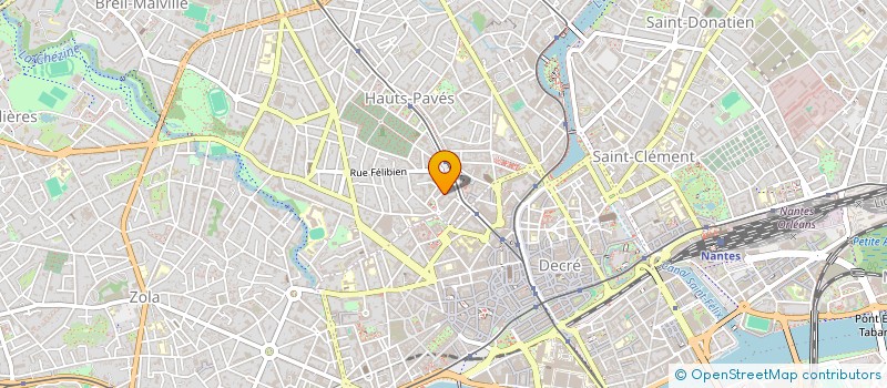 localisation de l'entreprise SAS REGATA à NANTES