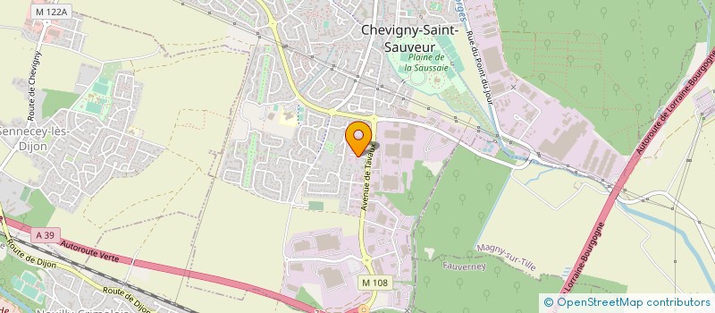 localisation de l'entreprise SAS REGGIORI à CHEVIGNY-SAINT-SAUVEUR