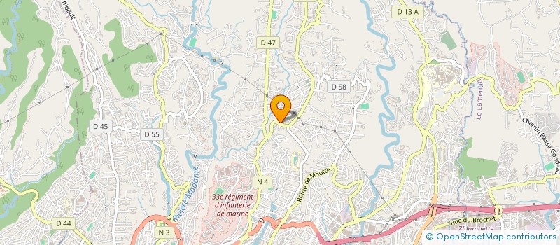 localisation de l'entreprise SAS REHOBOT SSI  FORT-DE-FRANCE