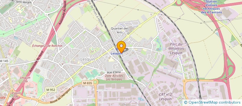 localisation de l'entreprise SAS REINOVA à LESQUIN