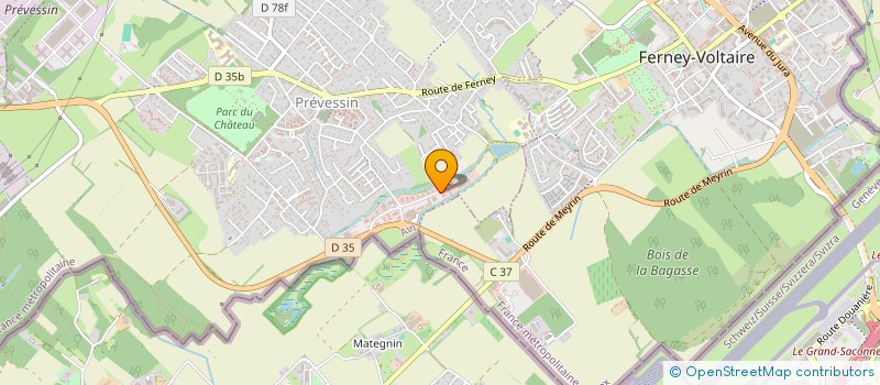 localisation de l'entreprise SAS REISSE à PREVESSIN-MOENS