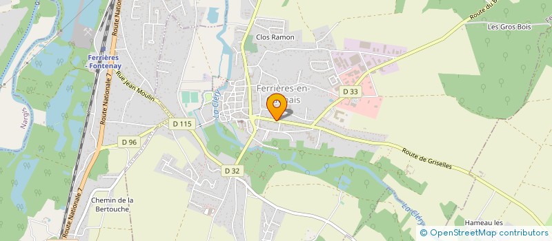 localisation de l'entreprise SAS RELAIS DE FONTENAY à FONTENAY-SUR-LOING