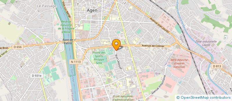localisation de l'entreprise SAS REMAFOR à AGEN