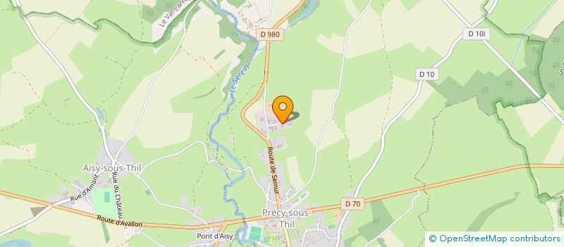 localisation de l'entreprise SAS RENEVET  MEUILLEY