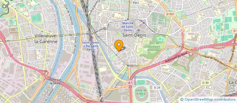 localisation de l'entreprise SAS RENOV à SAINT-DENIS