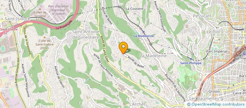 localisation de l'entreprise SAS RENOV-CANALISATION à NICE