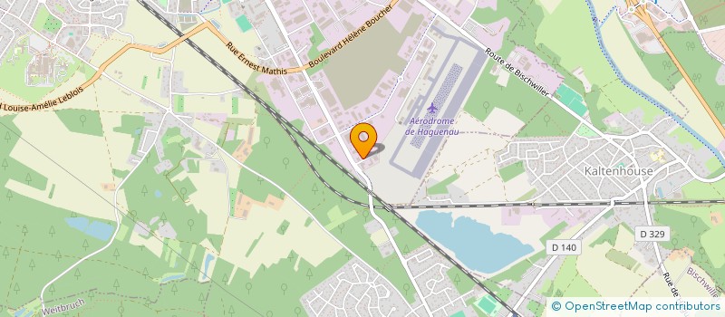 localisation de l'entreprise SAS RENOVATIONS - TERRASSEMENTS DE L'EST  HAGUENAU