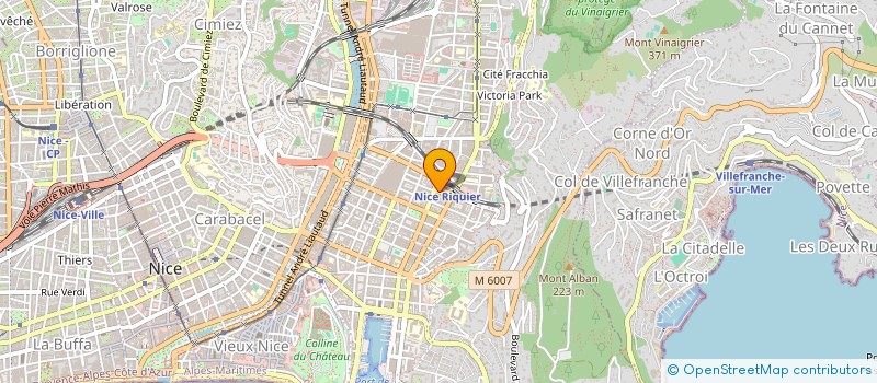 localisation de l'entreprise SAS RENOVSTYLE à NICE
