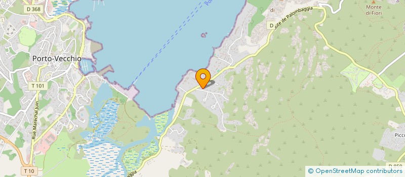 localisation de l'entreprise SAS RESIDENZA ASSULANATA  PORTO-VECCHIO