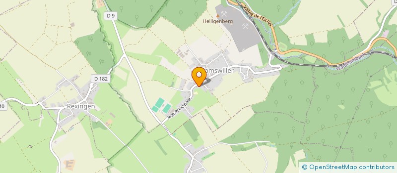 localisation de l'entreprise SAS RESTAURANT AU CYGNE  BERG