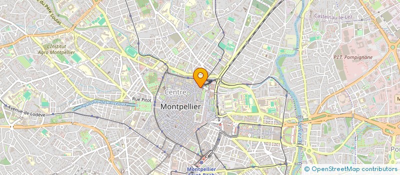 localisation de l'entreprise SAS RESTAURANT SENSIBLE à MONTPELLIER