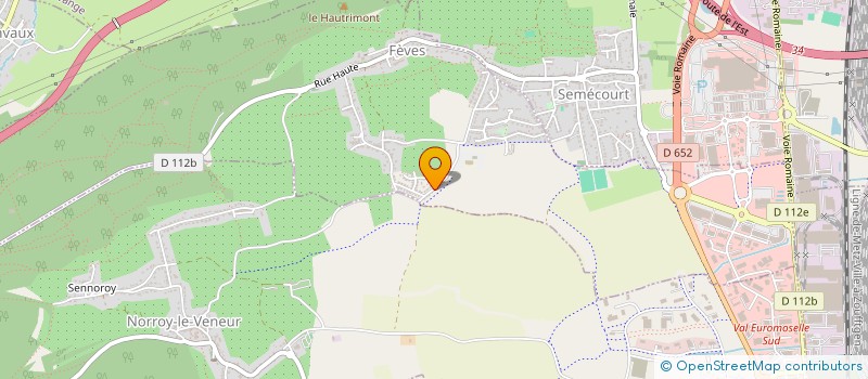 localisation de l'entreprise SAS RESTO METZ SEMECOURT  SEMECOURT