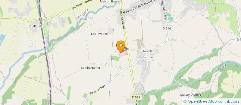 localisation de l'entreprise SAS REUS  REVEL-TOURDAN