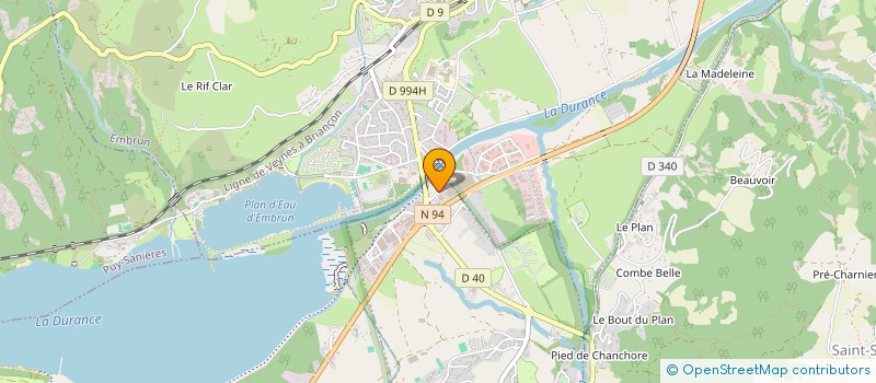 localisation de l'entreprise SAS REVE DE TOIT  BARATIER