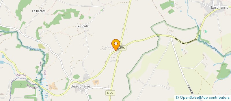 localisation de l'entreprise SAS RGL LENEVEU à TINCHEBRAY-BOCAGE