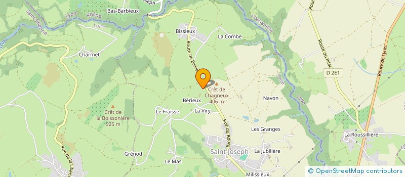 localisation de l'entreprise SAS RHONE-ALPES FONCIER à SAINT-JOSEPH