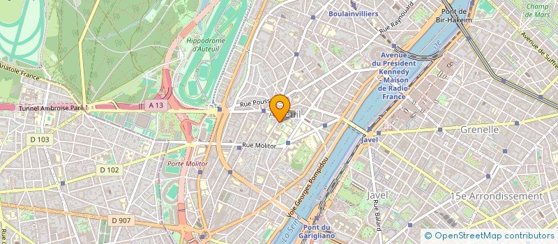 localisation de l'entreprise SAS RHUM  PARIS