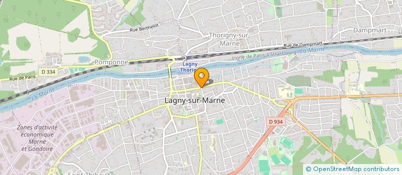 localisation de l'entreprise SAS RI FAMILY à LAGNY-SUR-MARNE
