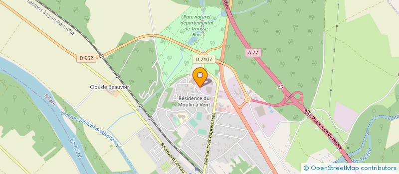 localisation de l'entreprise SAS RIAL à BRIARE