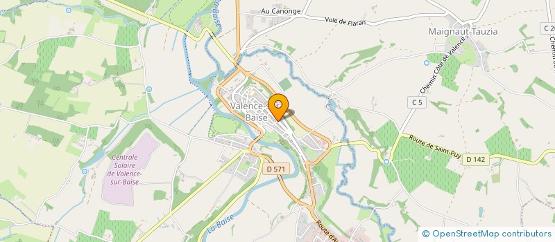 localisation de l'entreprise SAS RICHIR  SAINT-PUY