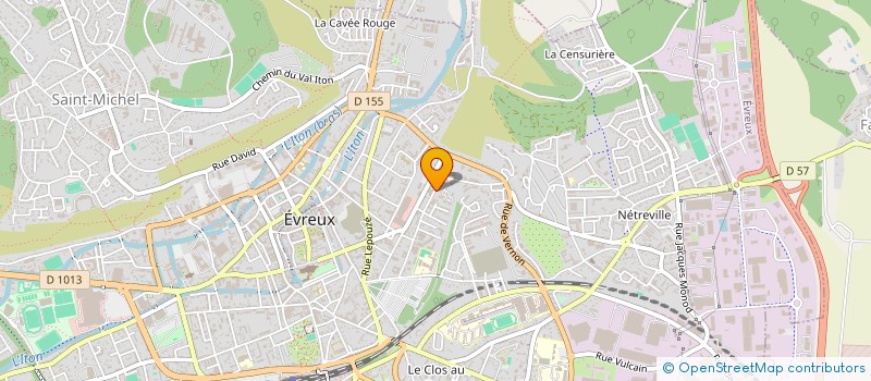 localisation de l'entreprise SAS RIMPB RC  EVREUX