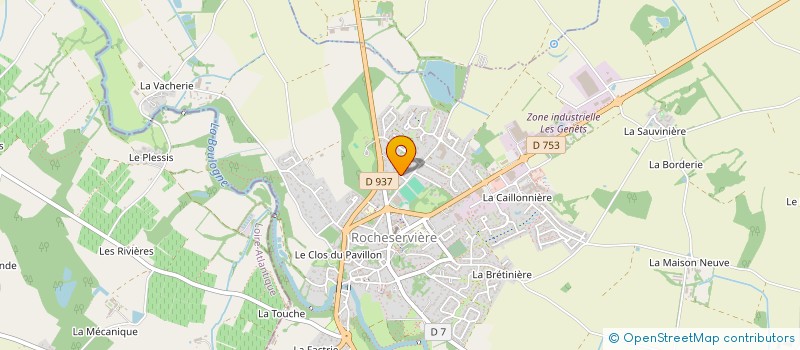 localisation de l'entreprise SAS RINEAU à ROCHESERVIERE