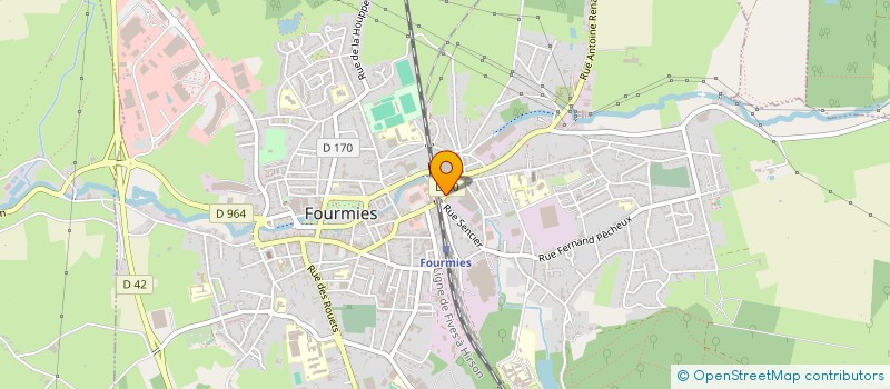 localisation de l'entreprise SAS RISPAL à FOURMIES