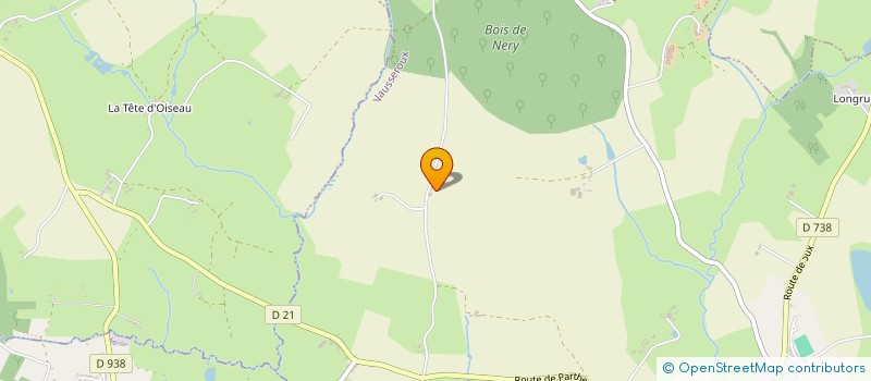 localisation de l'entreprise SAS RIVA-SOLAIRE  VAUSSEROUX