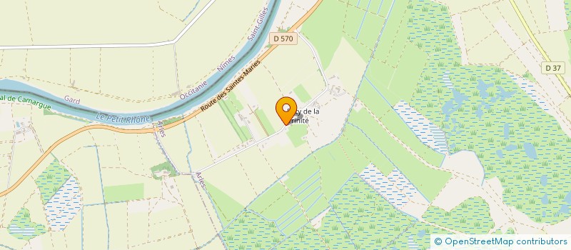 localisation de l'entreprise SAS RIZ ET CEREALES DE CAMARGUE à ARLES