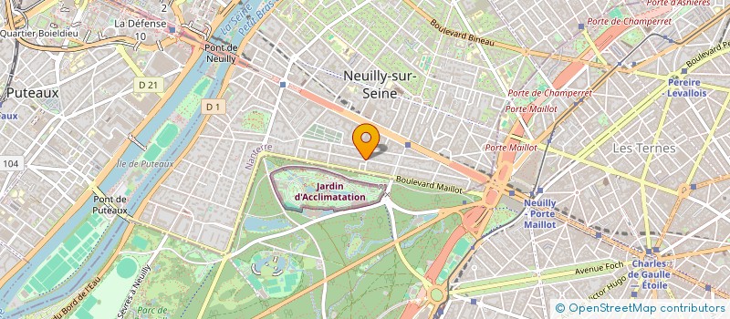 localisation de l'entreprise SAS RLGP à NEUILLY-SUR-SEINE