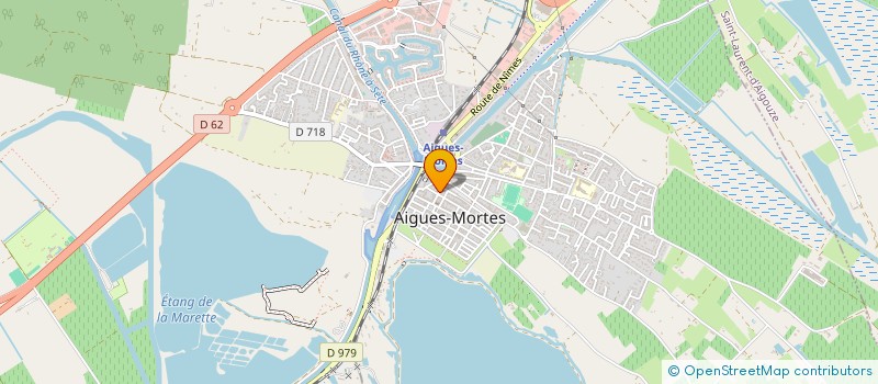 localisation de l'entreprise SAS RMCM DIFFUSION à AIGUES-MORTES