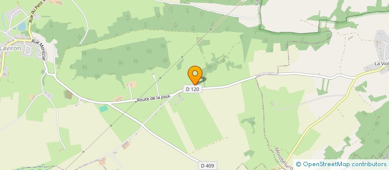 localisation de l'entreprise SAS RMT  LAVIRON