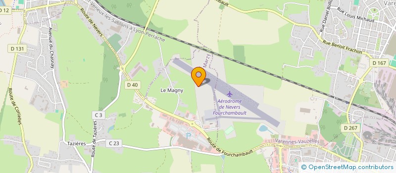 localisation de l'entreprise SAS ROCAGEL à MARZY