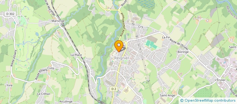 localisation de l'entreprise SAS ROCH SERVICE SECURITE à REIGNIER-ESERY
