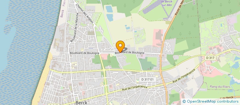 localisation de l'entreprise SAS ROCHARD à BERCK