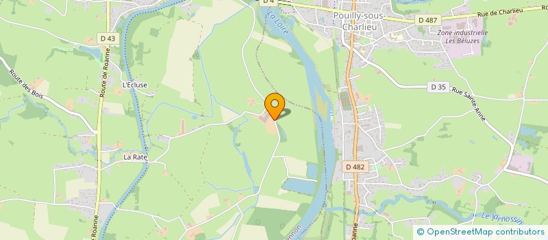 localisation de l'entreprise SAS ROCHE LOUIS ET FILS  BRIENNON