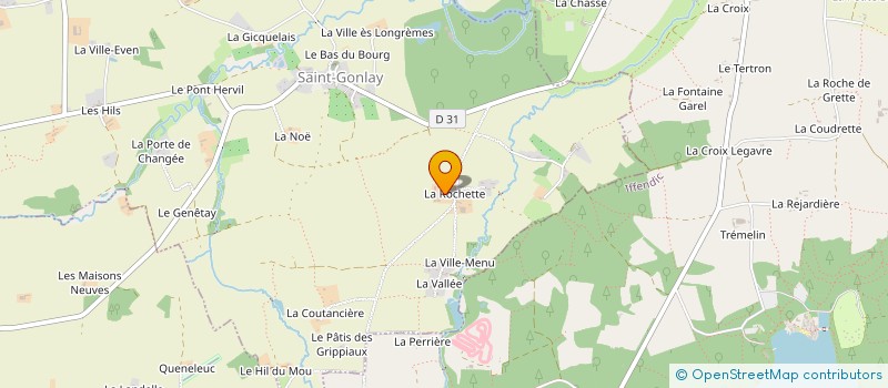 localisation de l'entreprise SAS ROCHETTE ENERGIES à SAINT-GONLAY