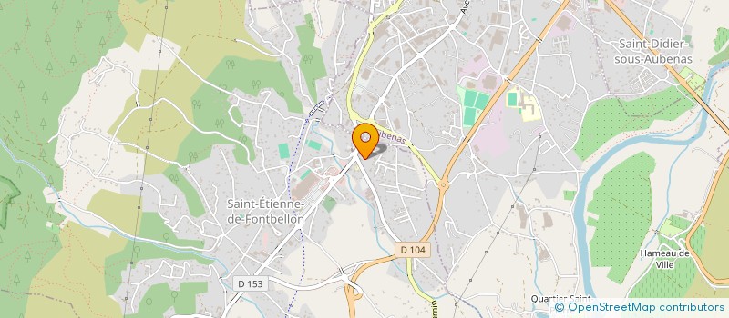 localisation de l'entreprise SAS ROGIER à SAINT-ETIENNE-DE-FONTBELLON