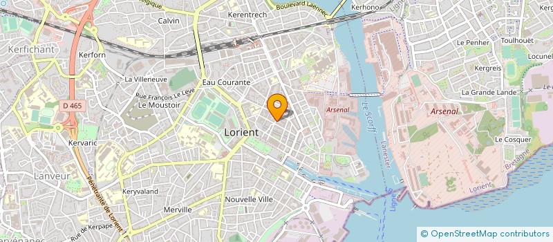 localisation de l'entreprise SAS RONAN LUCAS à LORIENT
