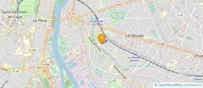 localisation de l'entreprise SAS RONYL  LE VESINET