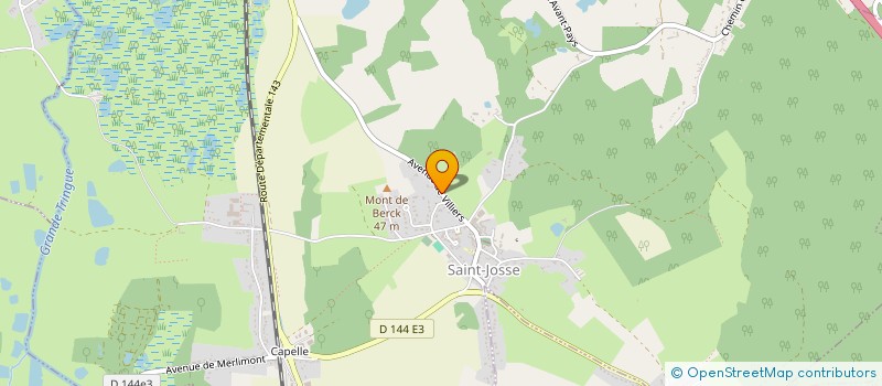 localisation de l'entreprise SAS ROQUANCOURT  SAINT-JOSSE