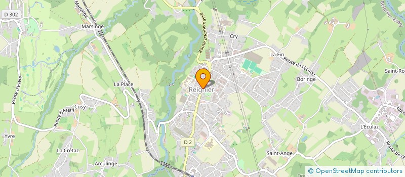 localisation de l'entreprise SAS ROSA à REIGNIER-ESERY