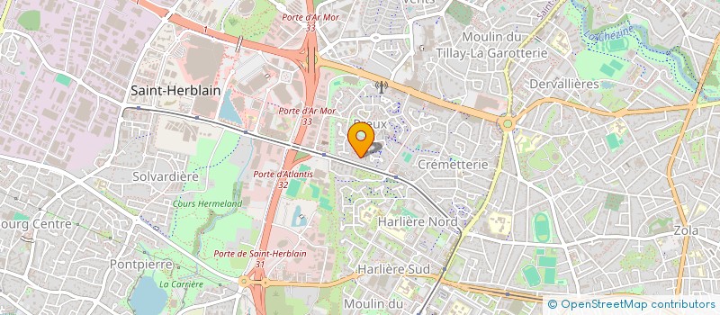 localisation de l'entreprise SAS ROSSIGNOL JEAN BART  SAINT-HERBLAIN