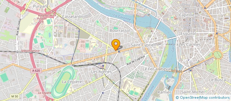 localisation de l'entreprise SAS ROSTON à TOULOUSE