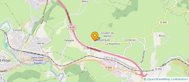 localisation de l'entreprise SAS ROUSAIRE à SAINT-GEORGES