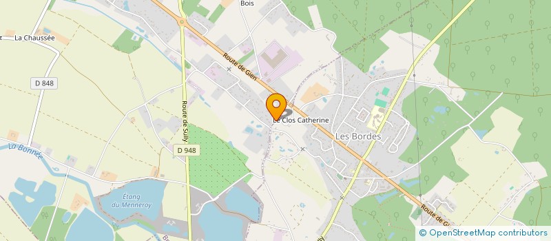 localisation de l'entreprise SAS ROUSSEAU à BRAY-SAINT-AIGNAN