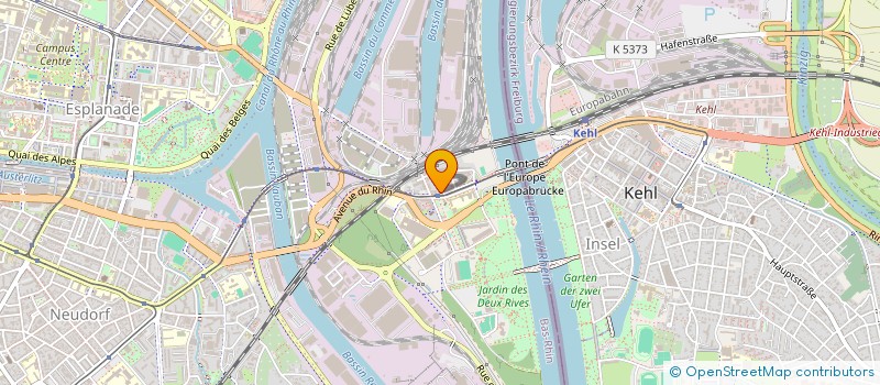 localisation de l'entreprise SAS RUE DES COUPLES à STRASBOURG