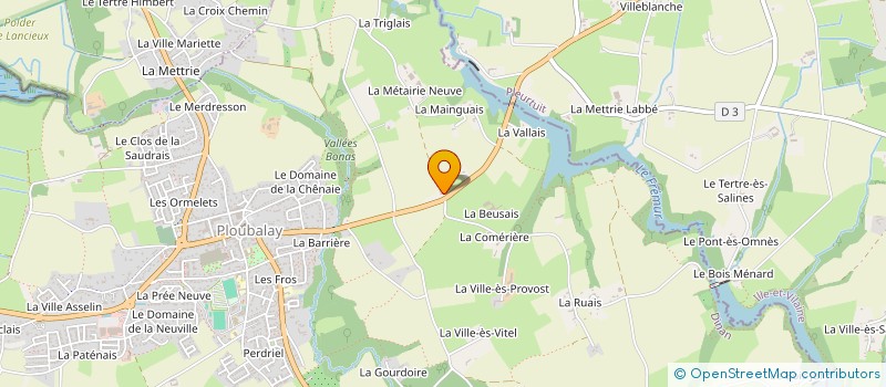 localisation de l'entreprise SAS S.C.G  BEAUSSAIS-SUR-MER