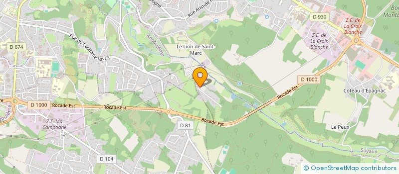 localisation de l'entreprise SAS SAAM HOLDING  DIRAC