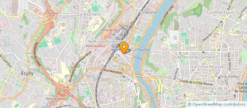 localisation de l'entreprise SAS SAFA  LYON